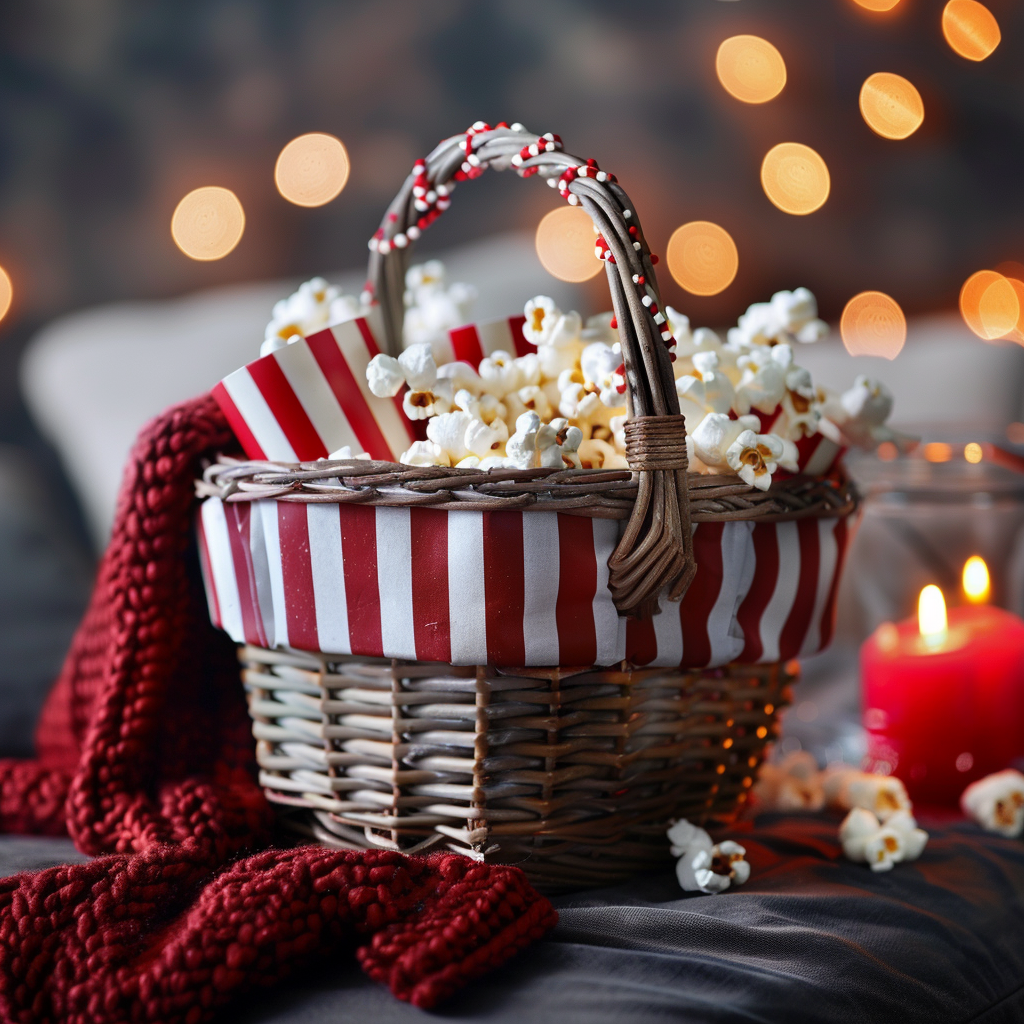 Movie Night Basket